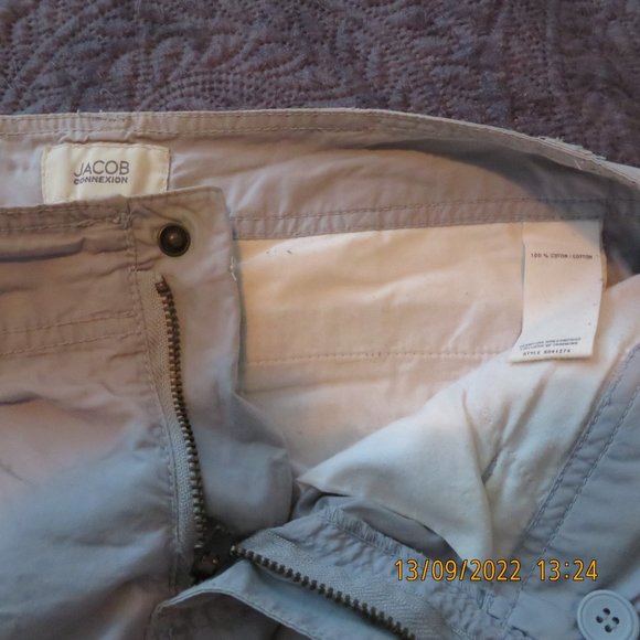 Jacob capris, XS off-white - Picture 2 of 5